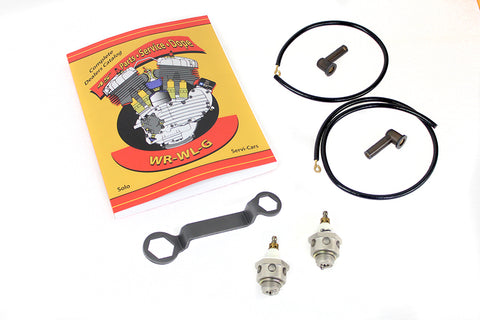 45 inch W/G 18mm Replica Spark/Wire Plug Kit - V-Twin Mfg.