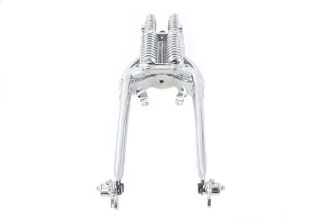 18 inch Spring Fork Assembly Chrome - V-Twin Mfg.