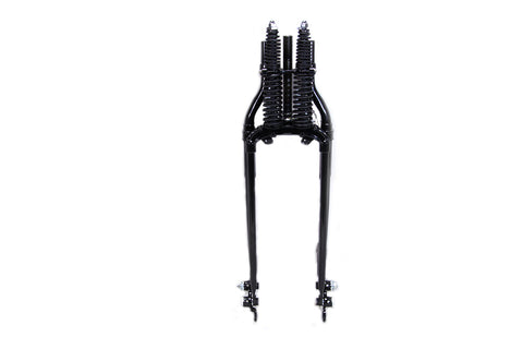 22 inch Inline Spring Fork Assembly Black - V-Twin Mfg.