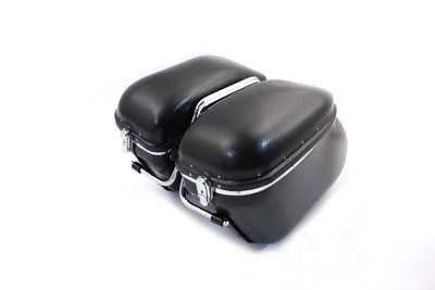 Black Magic Royalite Saddlebag Kit - V-Twin Mfg.