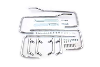 Chrome Saddlebag Guard Kit - V-Twin Mfg.