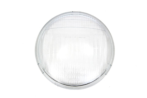 Replica Headlamp Glass Lens Clear - V-Twin Mfg.