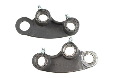 Spring Fork Rocker Set Black - V-Twin Mfg.