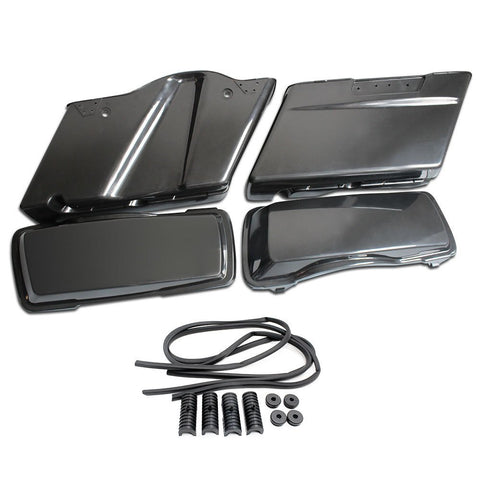 Saddlebag Set Black - V-Twin Mfg.