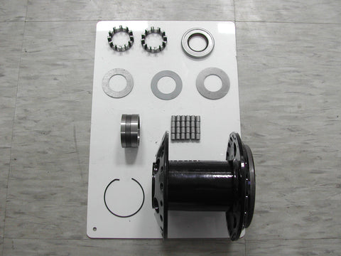 Indian Black Front or Rear Hub - V-Twin Mfg.