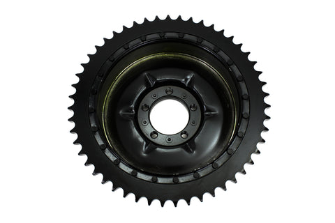 1936 Rear Brake Drum Black - V-Twin Mfg.