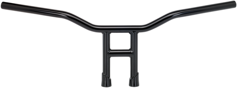 BILTWELL Handlebar - Tyson - 10" - Black 6220-2016