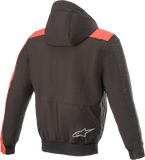 ALPINESTARS Rhod Windstopper Hoodie - Black/Gray/Red - 3XL 4200420-1123-3X
