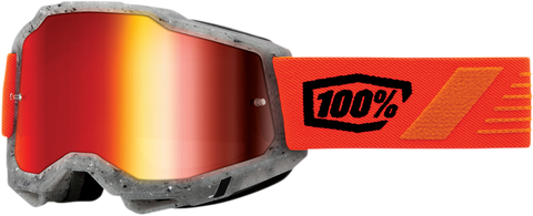 100% Accuri 2 Goggles - Schrute - Red Mirror 50014-00017