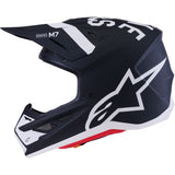 ALPINESTARS SM7 Helmet - Dasher - Matte Black/White - XS 8302226-1121-XS