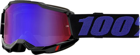 100% Accuri 2 Goggles - Moore - Red/Blue Mirror 50014-00009