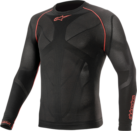 IN STOCK ALPINESTARS Ride Tech v2 Summer Long Sleeve Underwear Top - Black - XS/S 4752521-13-XS/S