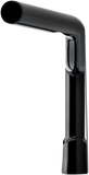 BILTWELL Handlebar - Tyson - 8" - Black 6218-2016