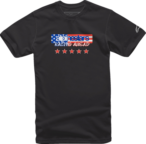 ALPINESTARS USA Again T-Shirt - Black - 2XL 12137261010XXL