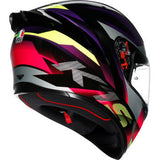 IN STOCK AGV K1 S Helmet - Fastlap - Black/Purple/Pink - XS 2118394003-065-XS