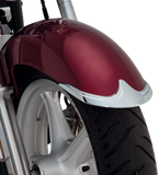 SHOW CHROME Fender Tip Accent - Chrome - Front 55-351