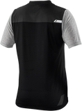 100% Airmatic Jersey - Short-Sleeve - Black/Charcoal - Medium 41312-057-11