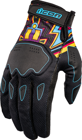 ICON Hooligan™ Lucky Lid Gloves - Black - Small 3301-4641