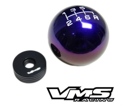 TITANIUM BURN SHIFT KNOB 6 SPEED 2" DIAMETER