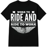 Quotes Biker T-Shirt