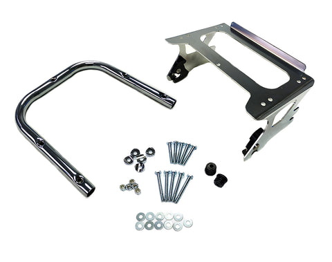 Quick Detach Tour Box Mount Kit Chrome - V-Twin Mfg.