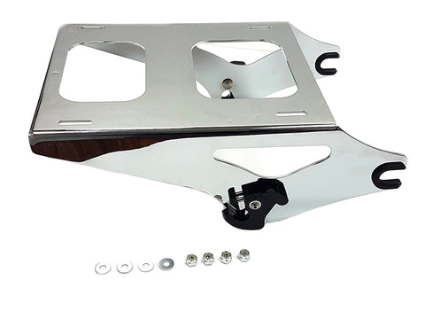 Detachable Two-Up Tour-Pak Mounting Rack Kit Chrome - V-Twin Mfg.