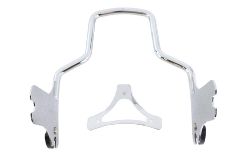 12-3/4 inch Detachable Sissy Bar Chrome - V-Twin Mfg.