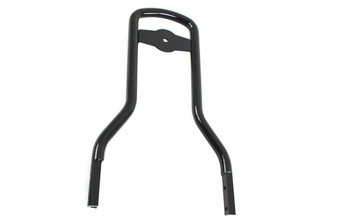 14-1/2 inch Mini Medallion Style Sissy Bar Upright Black - V-Twin Mfg.