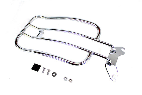 7 inch Solo Luggage Rack Chrome - V-Twin Mfg.