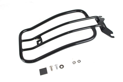 7 inch Solo Luggage Rack Black - V-Twin Mfg.