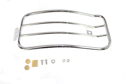 7 inch Solo Luggage Rack Chrome - V-Twin Mfg.