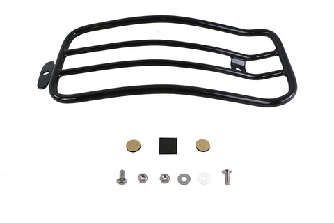 7 inch Solo Luggage Rack Black - V-Twin Mfg.