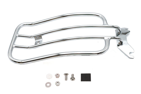 7 inch Solo Luggage Rack Chrome - V-Twin Mfg.