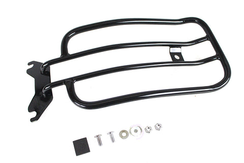 7 inch Solo Luggage Rack Black - V-Twin Mfg.
