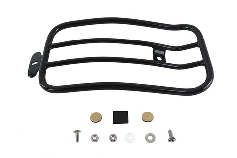 7 inch Solo Luggage Rack Black - V-Twin Mfg.