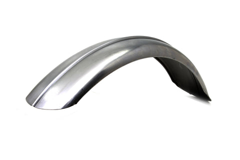 4 inch Ribbed Front Fender Raw - V-Twin Mfg.
