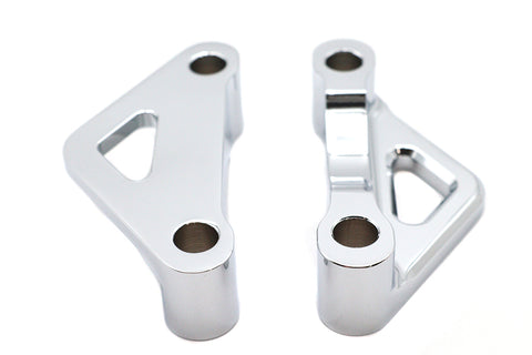 Front Fender Mount Spacer Set Chrome - V-Twin Mfg.