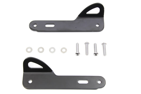 Black Tie Down Bracket Kit - V-Twin Mfg.