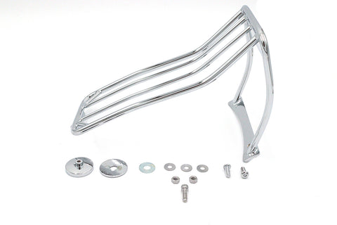 Wyatt Gatling Chrome Luggage Rack - V-Twin Mfg.