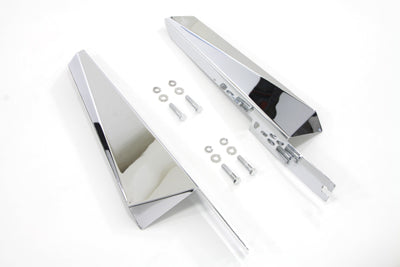 Chrome Fork Mount Wind Deflector Set - V-Twin Mfg.