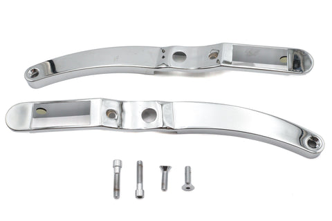 Rear Fender Strut Cover Set Chrome - V-Twin Mfg.