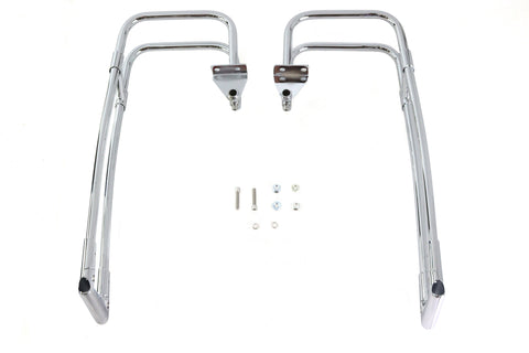 Saddlebag Guard Kit Chrome - V-Twin Mfg.