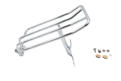Wyatt Gatling Chrome Luggage Rack - V-Twin Mfg.