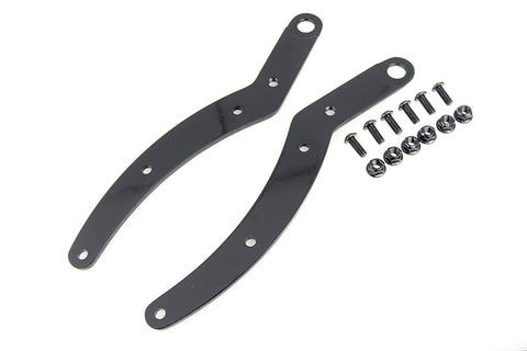 FL Fender Strut Set Black - V-Twin Mfg.
