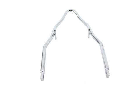 18 inch Round Sissy Bar Top Chrome - V-Twin Mfg.
