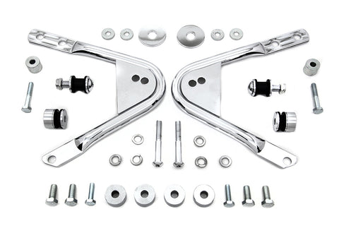 Detachable Docking Hardware Kit Chrome - V-Twin Mfg.
