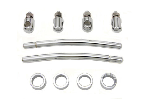 Chrome Front Fender Trim Rail Kit - V-Twin Mfg.