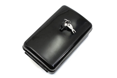 Rectangular Black Tool Box - V-Twin Mfg.