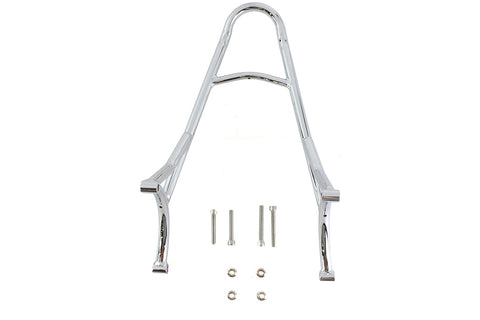 13 inch Round Sissy Bar Chrome - V-Twin Mfg.