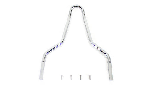 11 inch Round Sissy Bar Top Chrome - V-Twin Mfg.